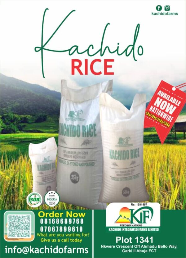 Kachido Rice 50Kg - Image 2